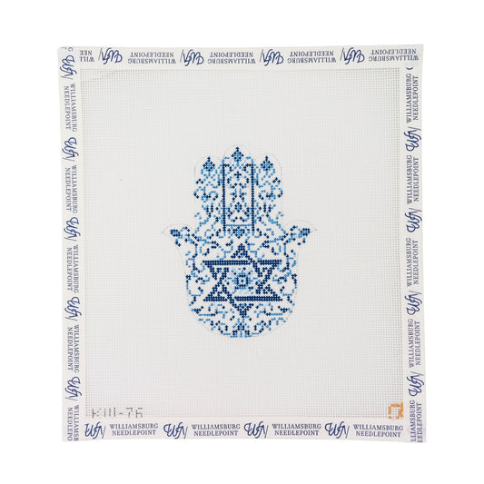 Transferware Hamsa