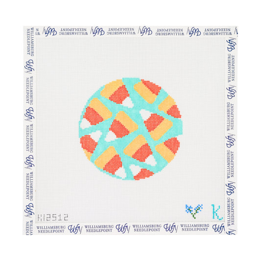 Candy Corn Teal