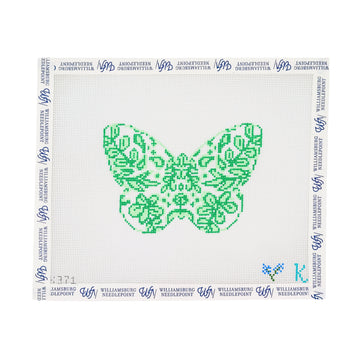 Chinoiserie Butterfly - Green
