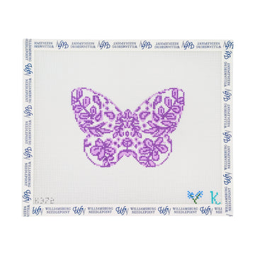 Chinoiserie Butterfly - Purple
