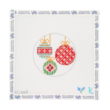 3 Christmas Baubles