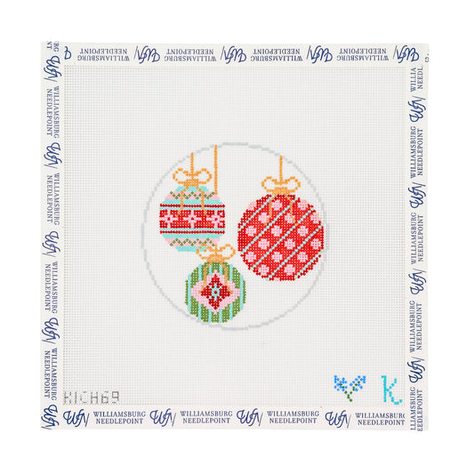 3 Christmas Baubles