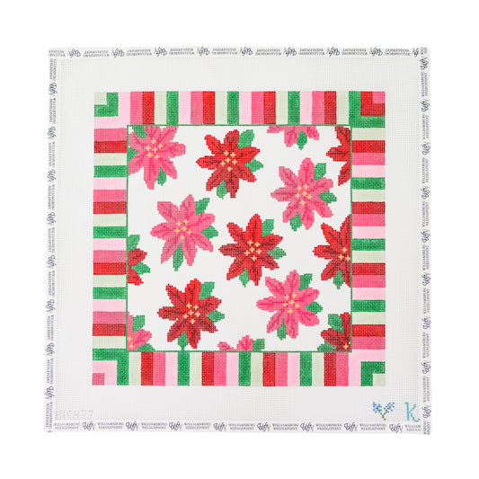 Poinsettia Pillow