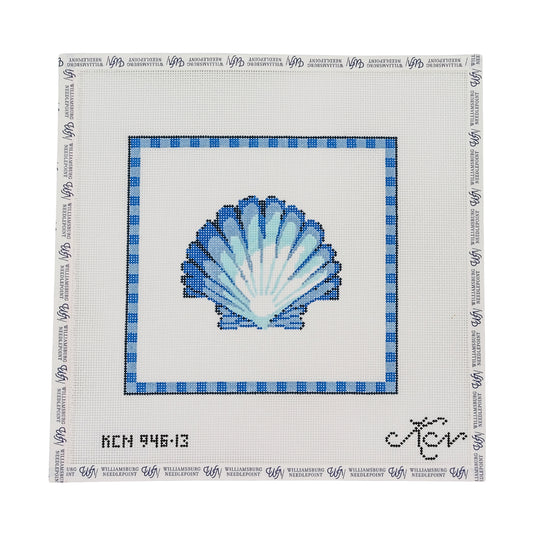 Classic Scallop - Ocean Blue