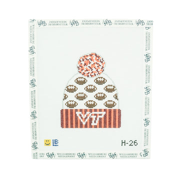 VT Football Beanie