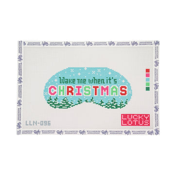 Wake Me When It’s Christmas Sleep Eye Mask