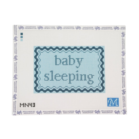 Baby Sleeping - Blue
