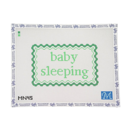 Baby Sleeping - Green