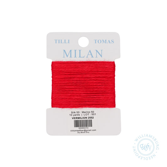 Milan Card 2552 Vermilion