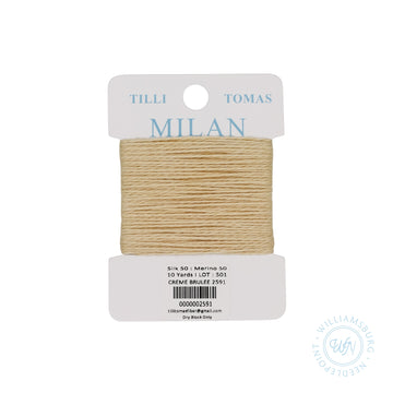 Milan Card 2591 Creme Brulee