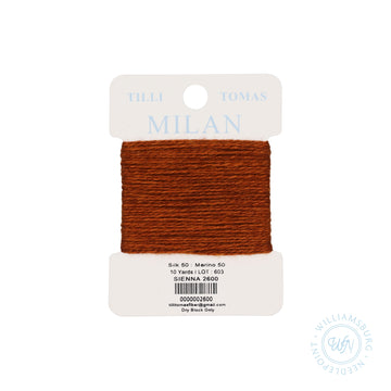 Milan Card 2600 Sienna