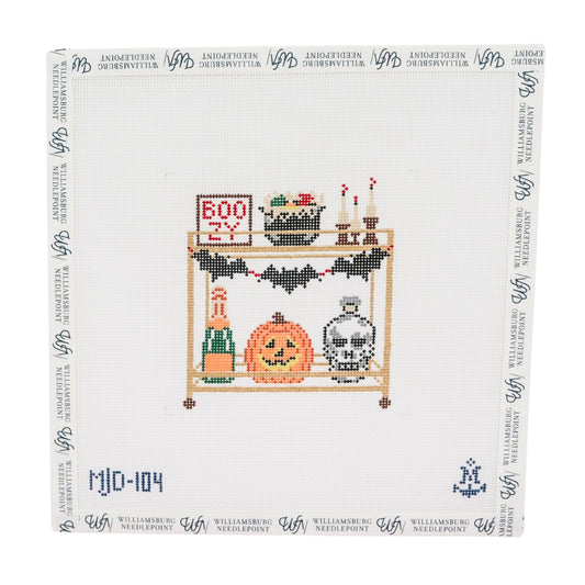 Halloween Bar Cart