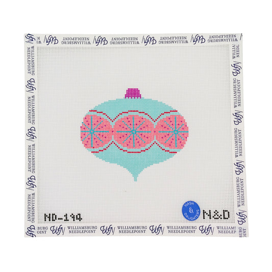 Mid Century Mod Ornament - Starburst Circles