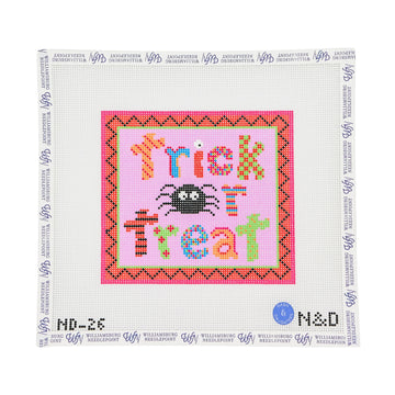 Colorful Trick Or Treat Sign