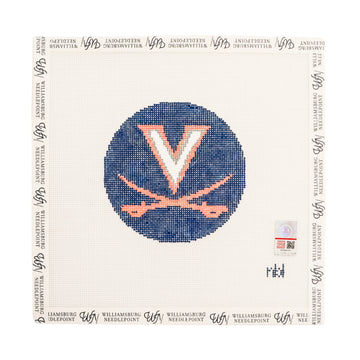 Virginia Logo Round - Navy