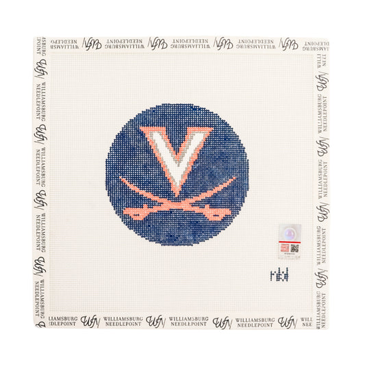 Virginia Logo Round - Navy