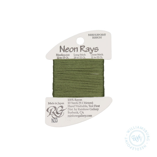 Neon Rays N33 Loden Green