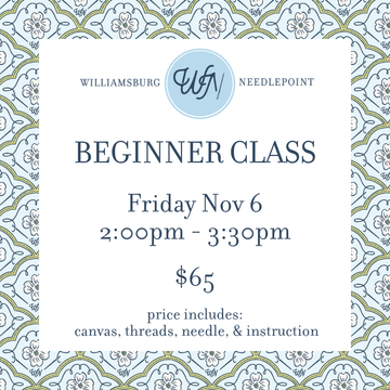 Beginner Class - November 6