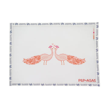 Playful Peacocks