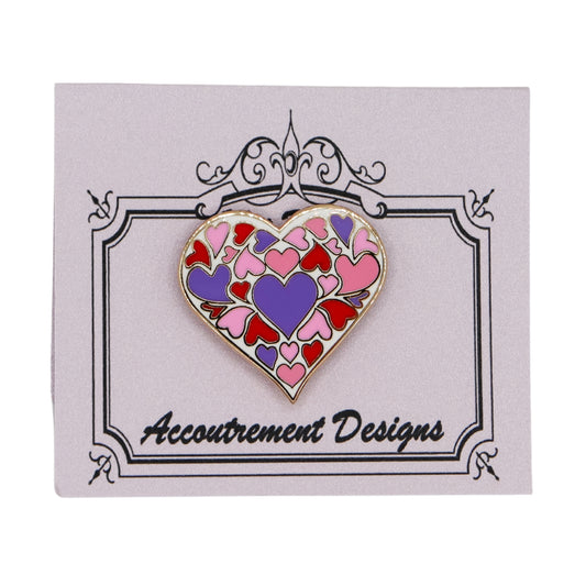 Pink & Purple Hearts Needleminder