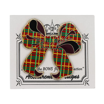 Plaid Bow Needleminder