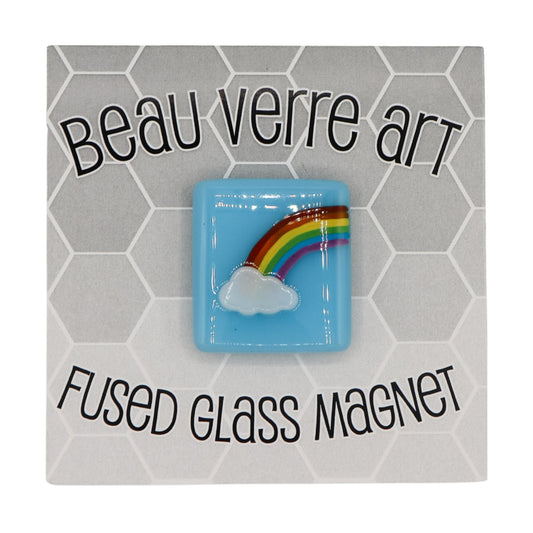Rainbow Fused Glass Needleminder