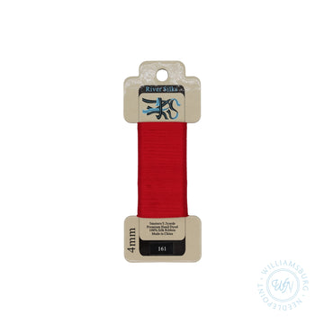 Silk Ribbon 4mm 161 Persian Red