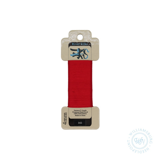 Silk Ribbon 4mm 161 Persian Red