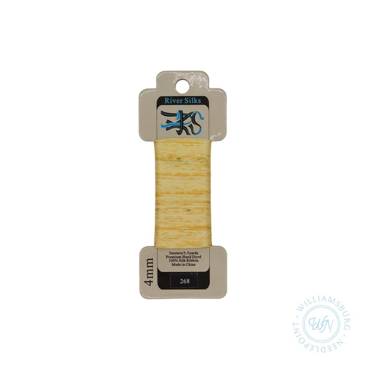 Silk Ribbon 4mm 268 Overdyed Sunshine