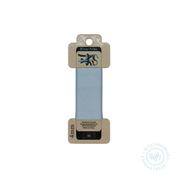 Silk Ribbon 4mm 32 Dream Blue