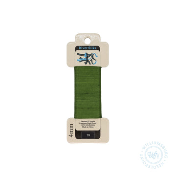 Silk Ribbon 4mm 78 Lime Peel