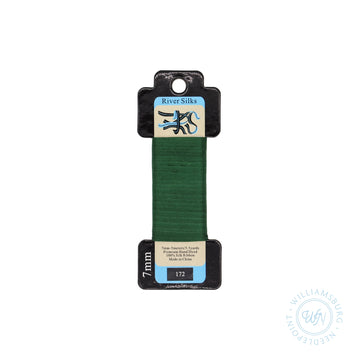 Silk Ribbon 7mm 172 Hunter Green