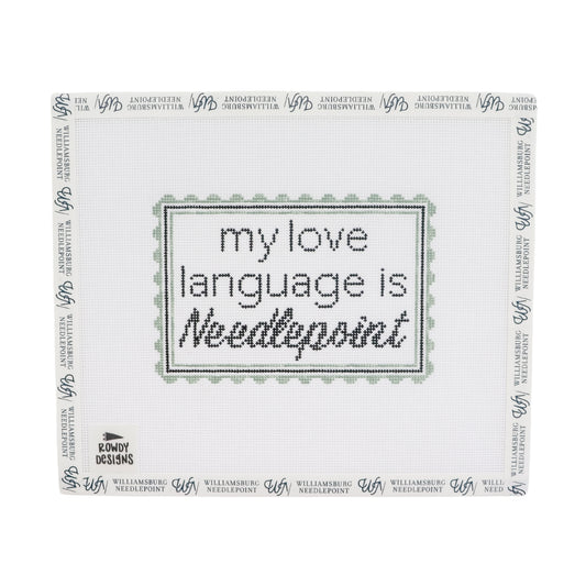My Love Language Is Needlepoint