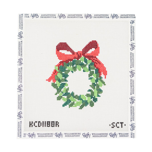 Monogramable Wreath - Red
