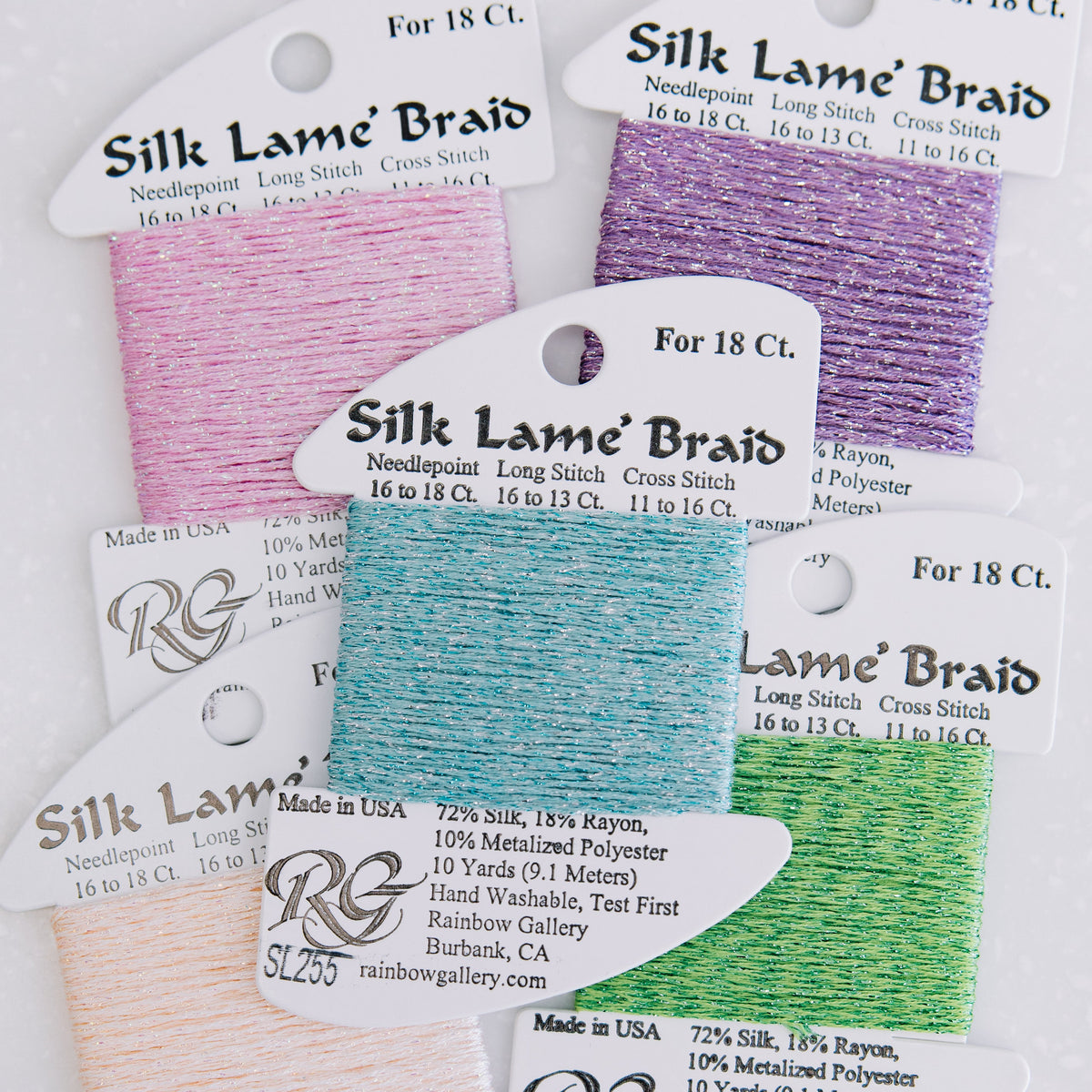 Silk Lame Braid 18