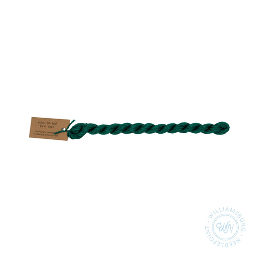 Silk & Ivory 20 Teal