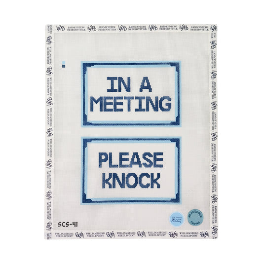 In A Meeting, Please Knock