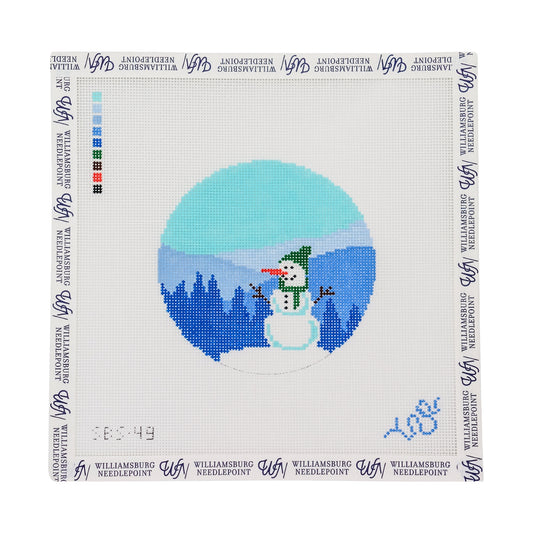 Smoky Mountain Snowman