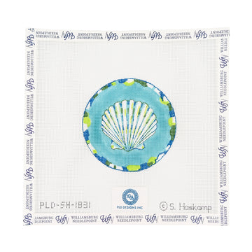 Scallop Shell Round