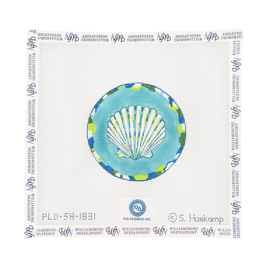Scallop Shell Round