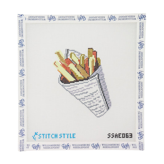 Frites in Newspaper