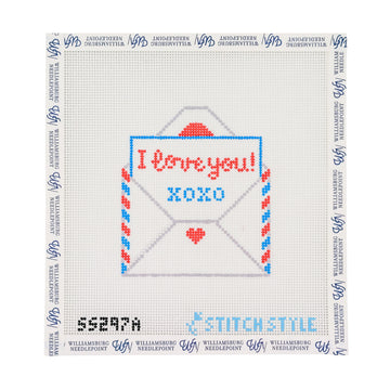 I Love You Valentine - Blue