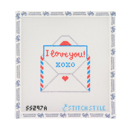I Love You Valentine - Blue