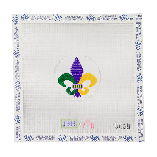 Fleur De Lis Bag Charm