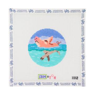 Swimming Pig