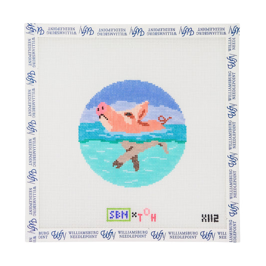 Swimming Pig
