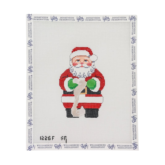 Santa With List