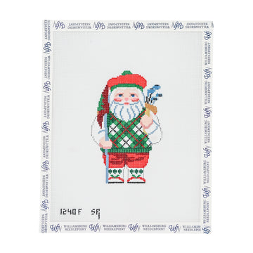 Golfing Santa