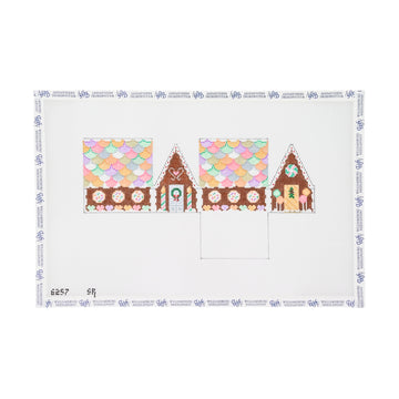 Neccos and Candy Heart 3D Gingerbread House