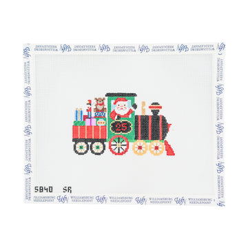 Train Santa Ornament